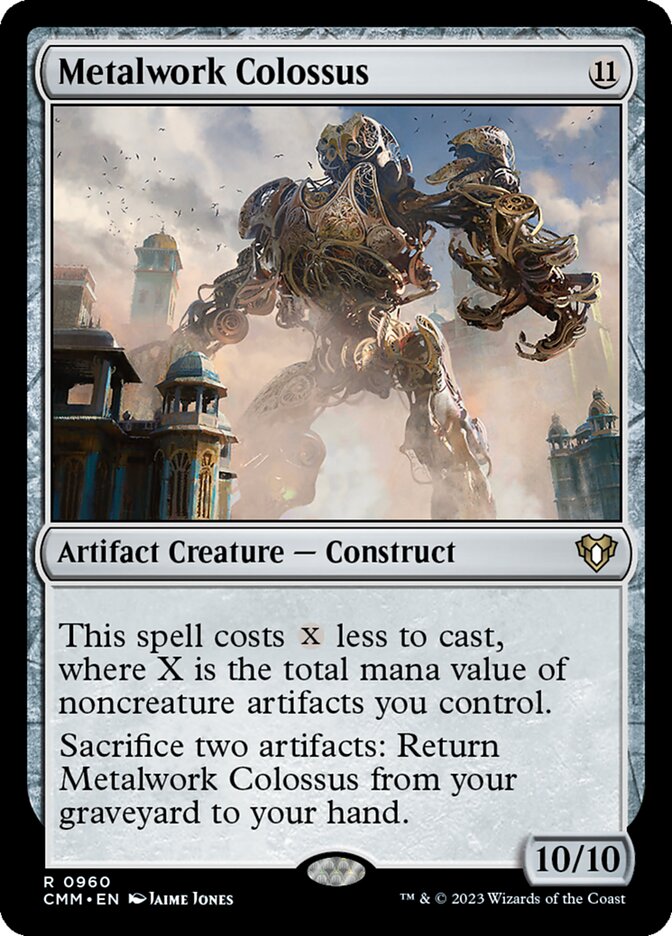 Metalwork Colossus 960 (Commander Masters)  | Chromatic Games