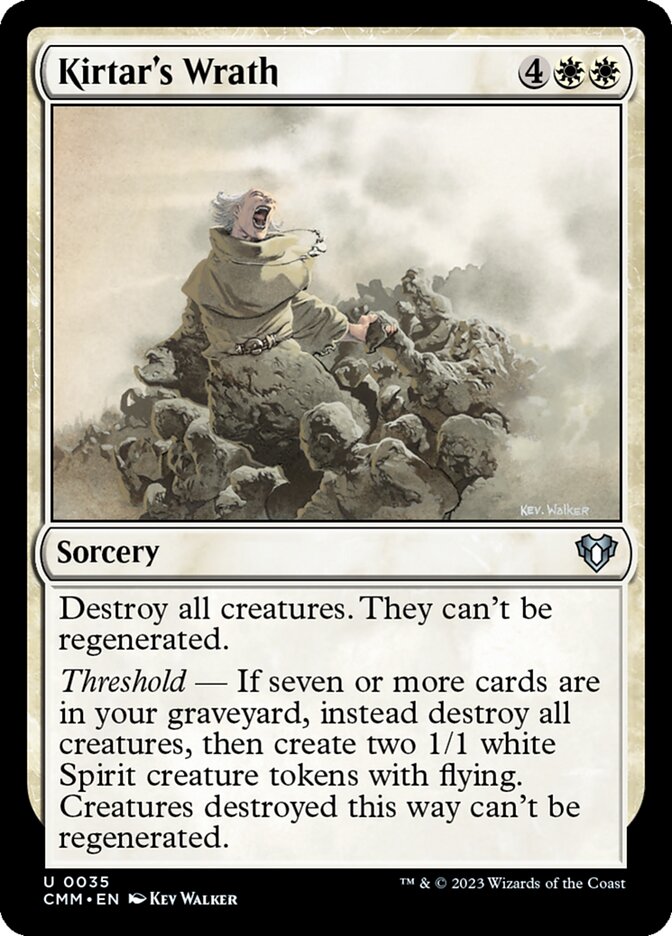 Kirtar's Wrath 35/451 (Commander Masters)  - Foil | Chromatic Games