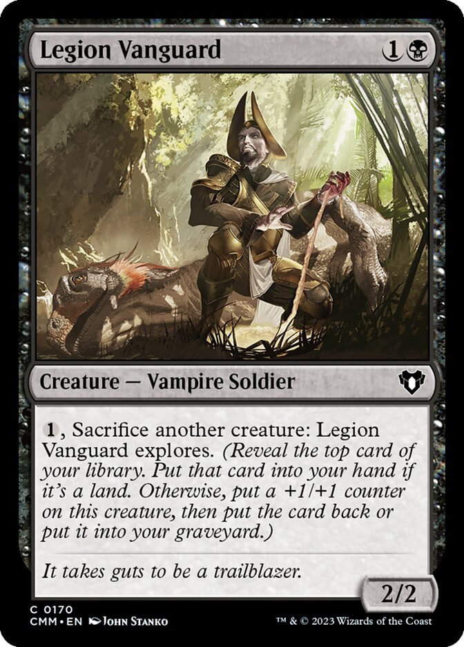 Legion Vanguard 170/451 (Commander Masters)  - Foil | Chromatic Games