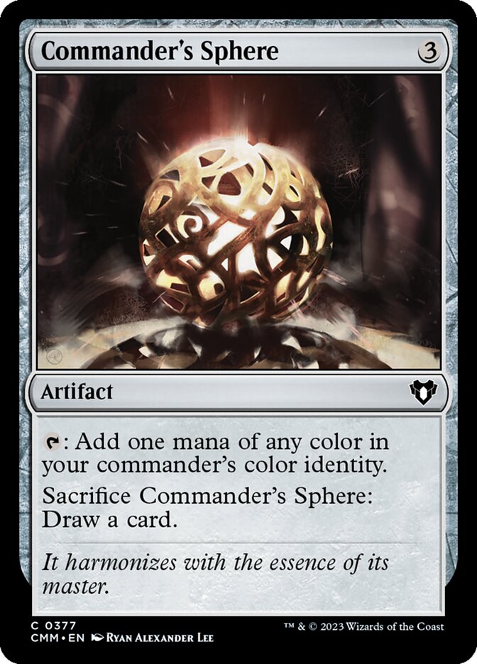Commander's Sphere 377/451 (Commander Masters)  | Chromatic Games
