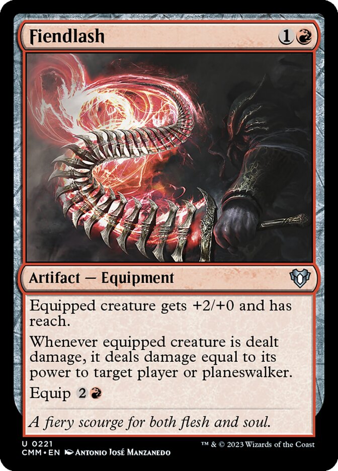 Fiendlash 221/451 (Commander Masters)  | Chromatic Games