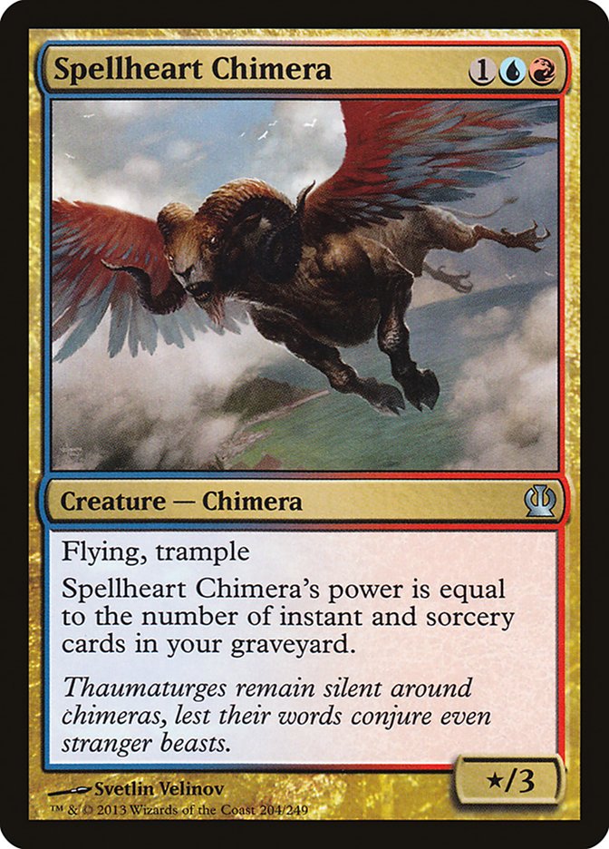 Spellheart Chimera 204/249 (Theros)  | Chromatic Games