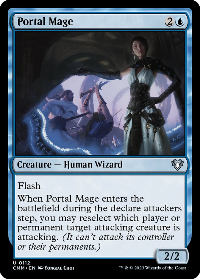 Portal Mage 112/451 (Commander Masters)  | Chromatic Games