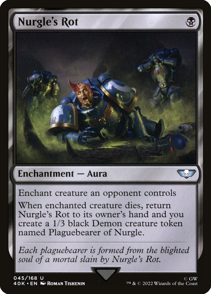 Nurgle's Rot 45/617 (Universes Beyond: Warhammer 40,000)  | Chromatic Games