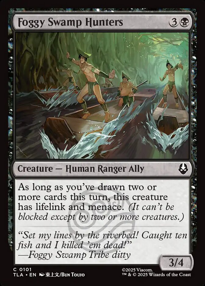 Foggy Swamp Hunters 101 (Avatar: The Last Airbender)  | Chromatic Games