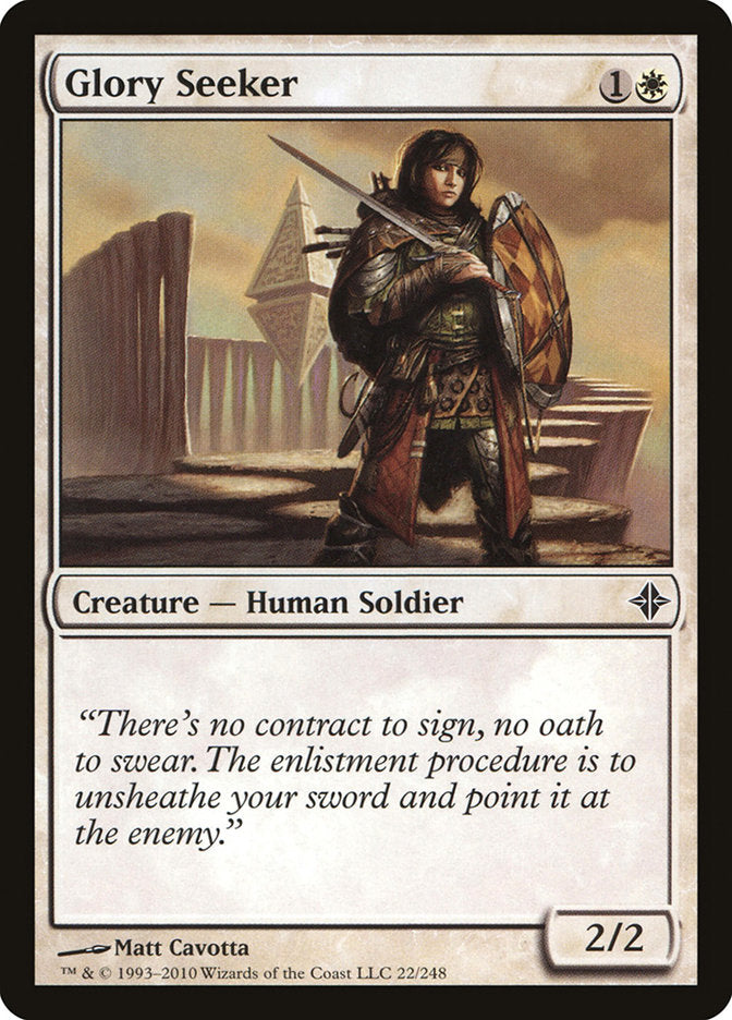 Glory Seeker 22/248 (Rise of the Eldrazi)  | Chromatic Games