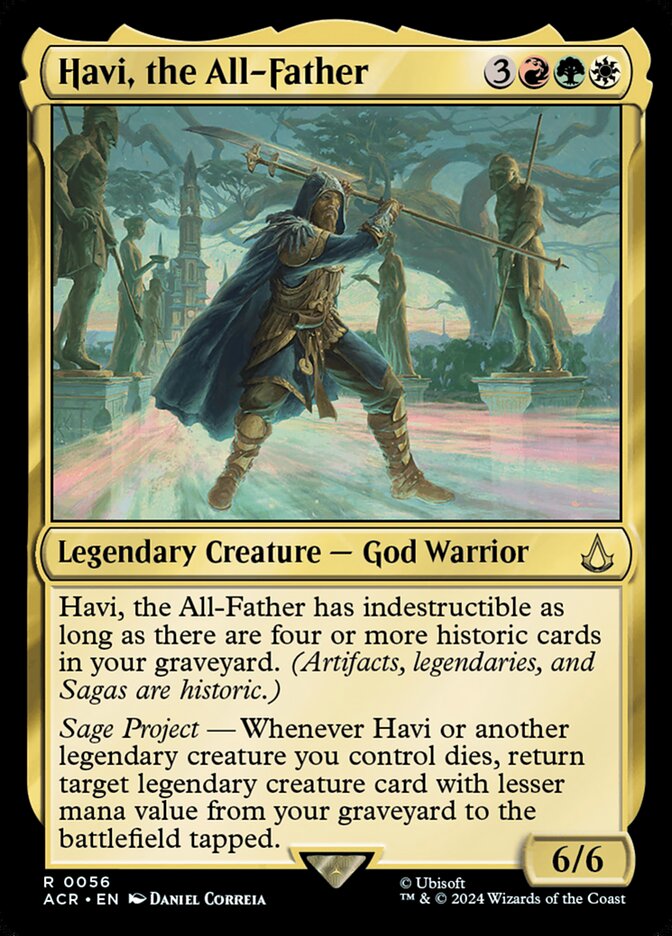 Havi, the All-Father 56/110 (Universes Beyond: Assassin's Creed)  | Chromatic Games