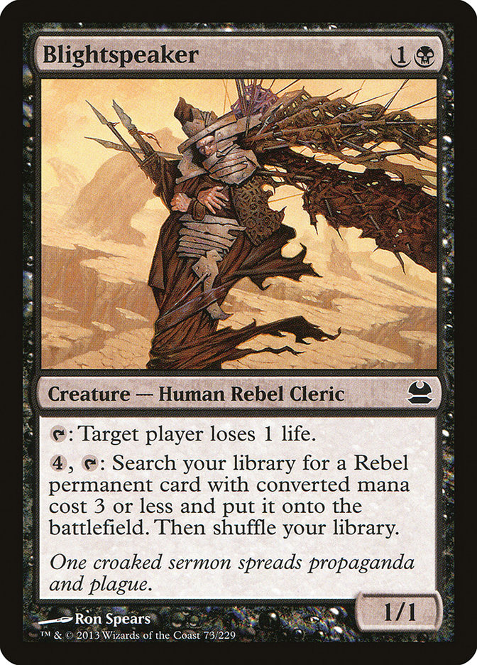 Blightspeaker 73 (Modern Masters)  - Foil | Chromatic Games