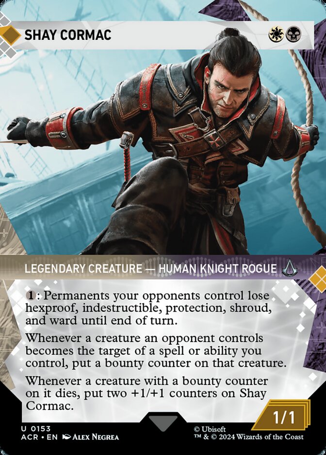 Shay Cormac 153/110 (Universes Beyond: Assassin's Creed)  - Showcase | Chromatic Games