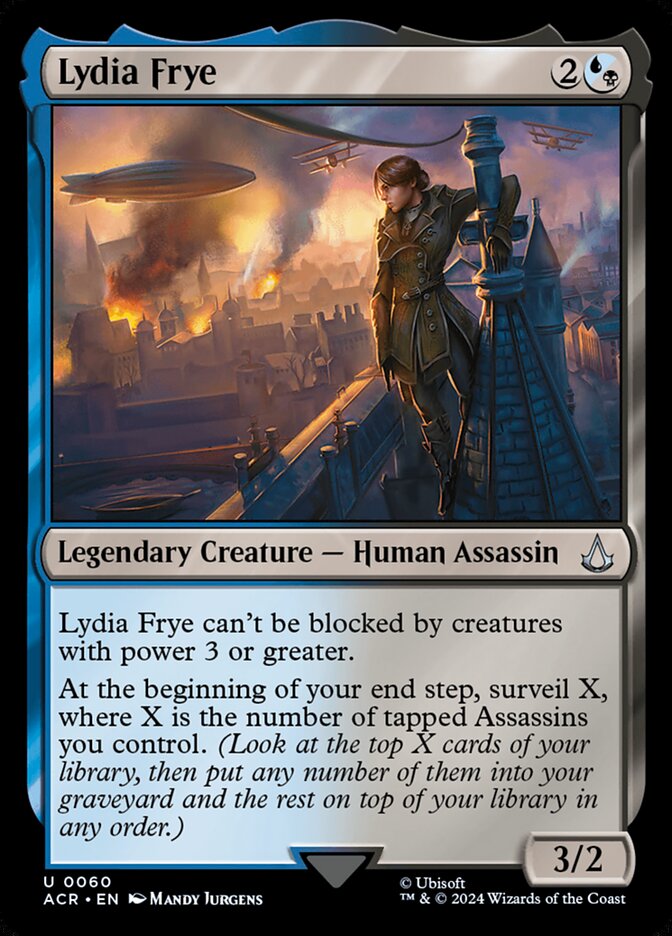 Lydia Frye 60/110 (Universes Beyond: Assassin's Creed)  | Chromatic Games