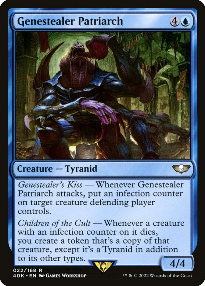 Genestealer Patriarch 22/617 (Universes Beyond: Warhammer 40,000)  | Chromatic Games