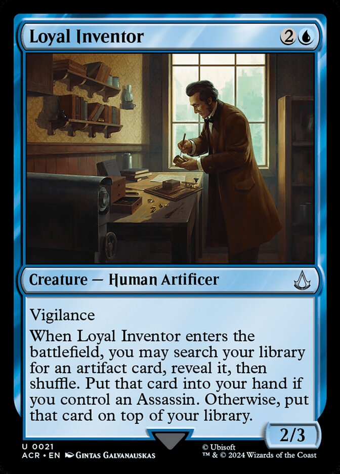 Loyal Inventor 21 (Universes Beyond: Assassin's Creed)  | Chromatic Games