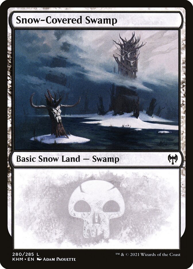 Snow-Covered Swamp 280 (Kaldheim)  | Chromatic Games