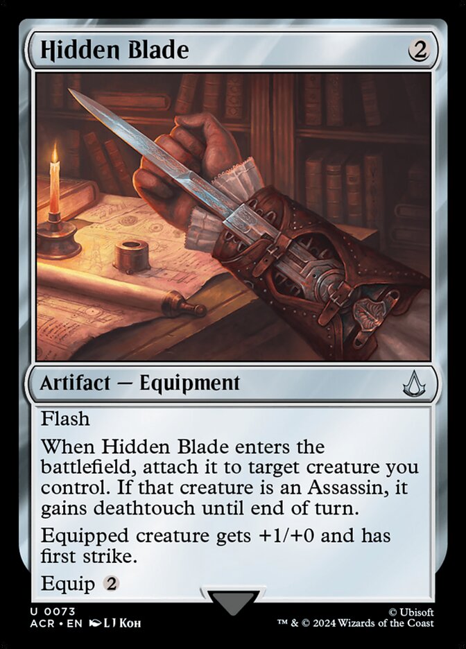 Hidden Blade 73 (Universes Beyond: Assassin's Creed)  | Chromatic Games
