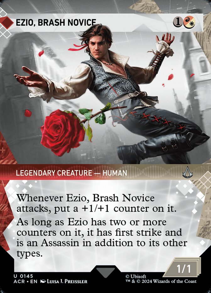 Ezio, Brash Novice 145/110 (Universes Beyond: Assassin's Creed)  - Showcase | Chromatic Games