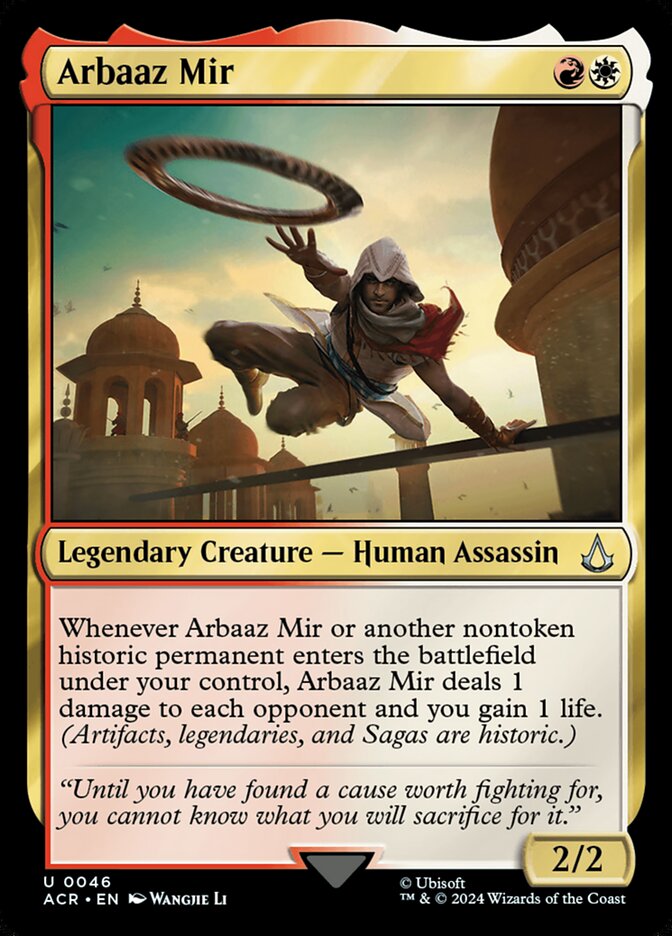 Arbaaz Mir 46 (Universes Beyond: Assassin's Creed)  | Chromatic Games