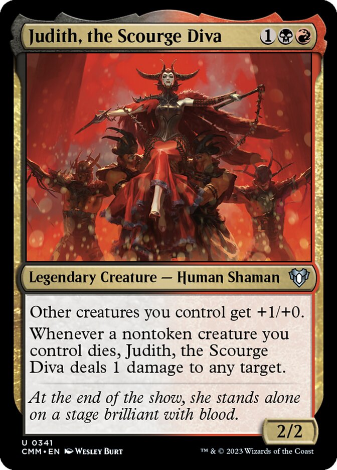 Judith, the Scourge Diva 341/451 (Commander Masters)  | Chromatic Games