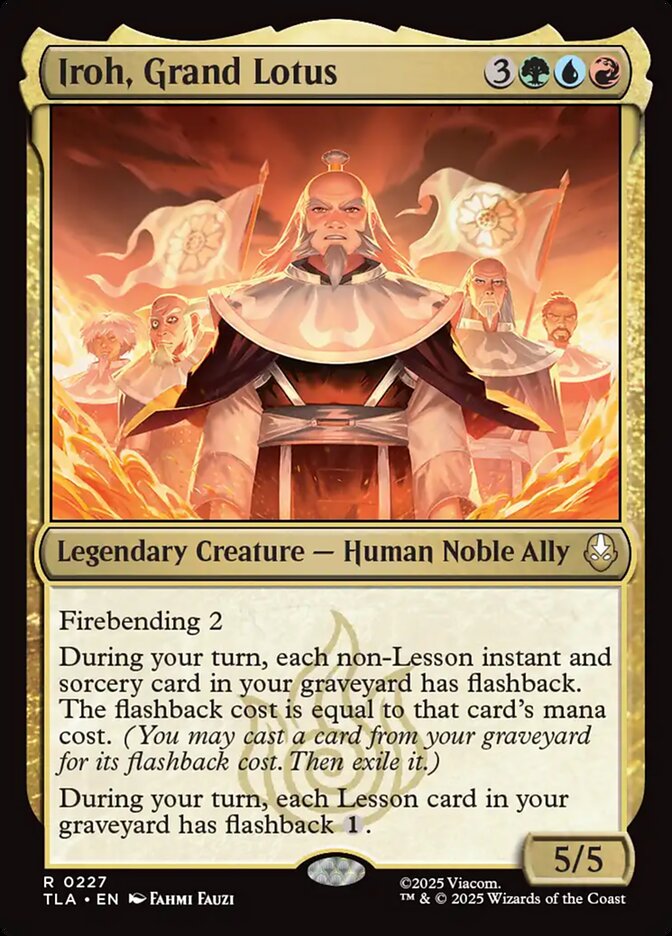 Iroh, Grand Lotus 227 (Avatar: The Last Airbender)  | Chromatic Games