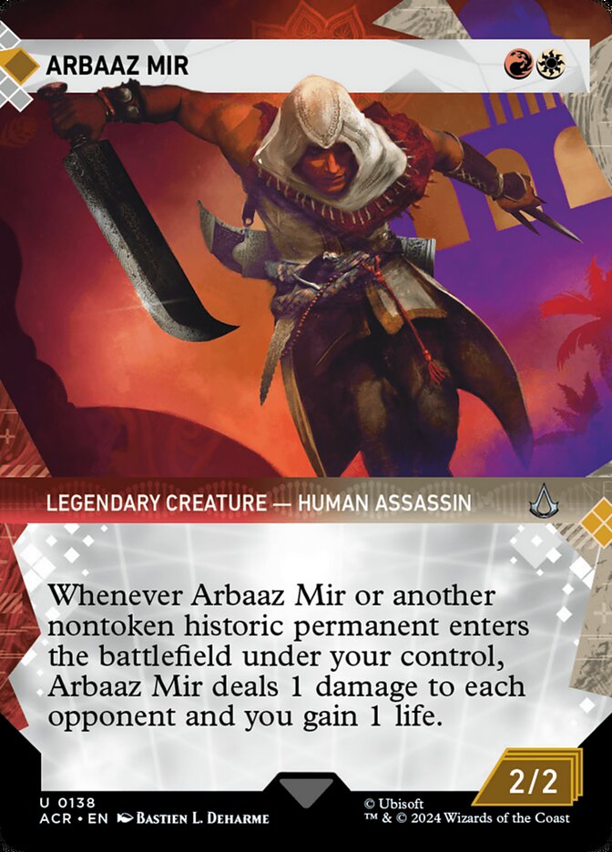 Arbaaz Mir 138/110 (Universes Beyond: Assassin's Creed)  - Showcase | Chromatic Games