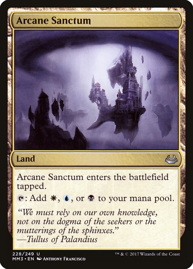 Arcane Sanctum 228/249 (Modern Masters 2017)  | Chromatic Games