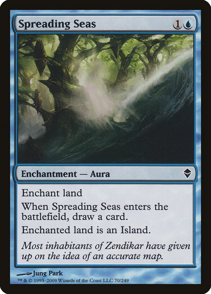 Spreading Seas 70/249 (Zendikar)  | Chromatic Games