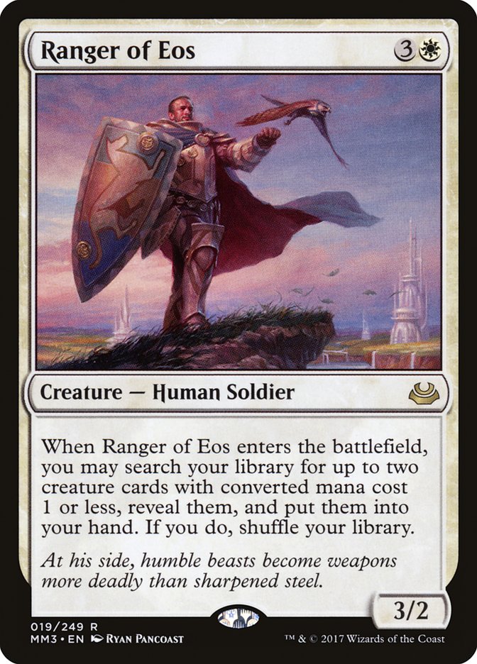 Ranger of Eos 19/249 (Modern Masters 2017)  | Chromatic Games