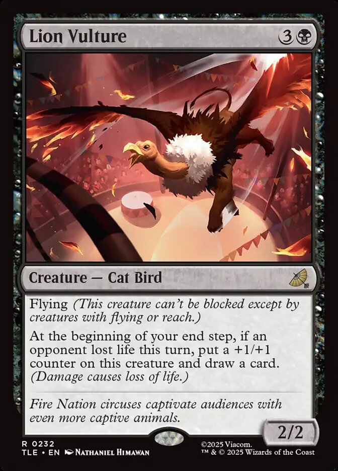 Lion Vulture 232 (Avatar: The Last Airbender: Eternal-Legal)  - Foil | Chromatic Games