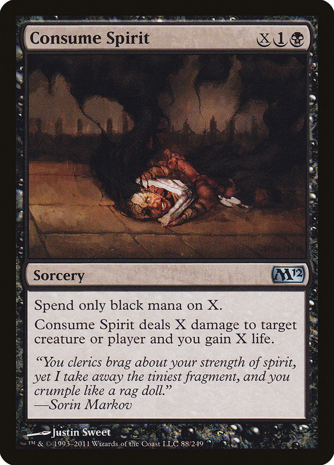 Consume Spirit 88/249 (Magic 2012 (M12))  | Chromatic Games