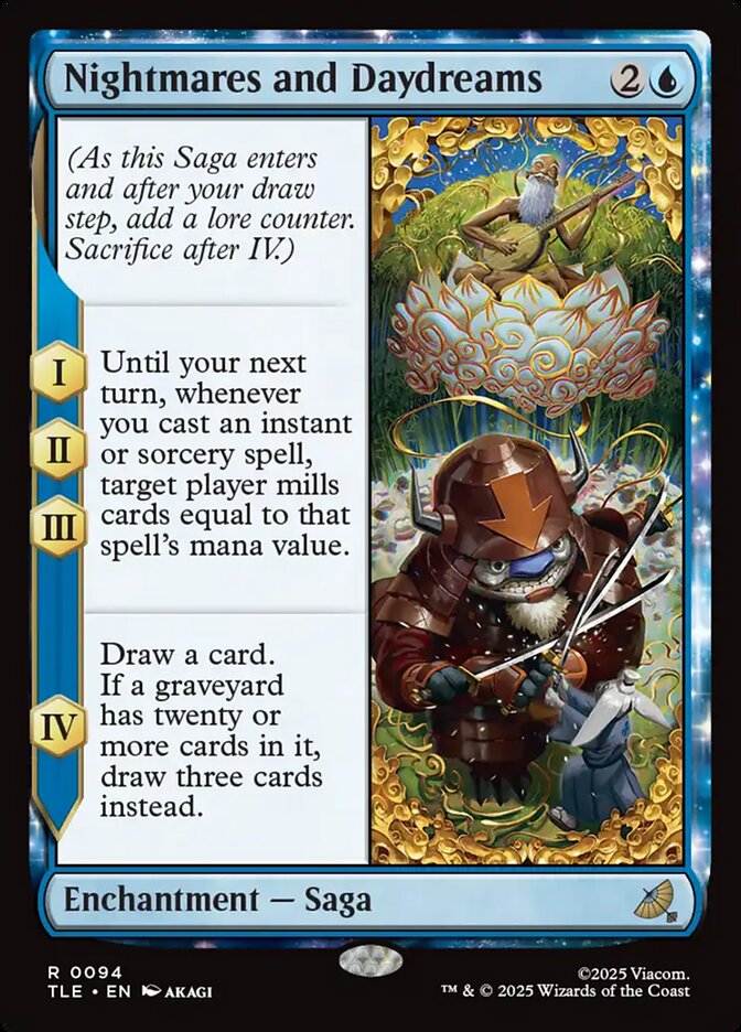Nightmares and Daydreams 94/317 (Avatar: The Last Airbender: Eternal-Legal)  - Foil | Chromatic Games