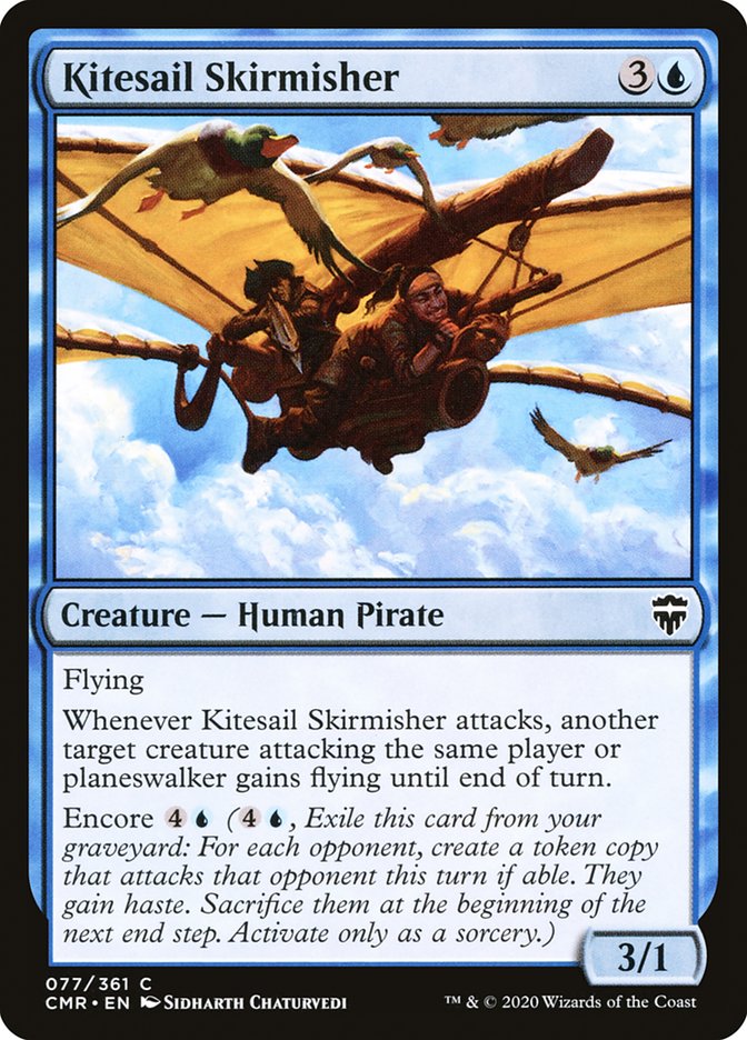 Kitesail Skirmisher 77 (Commander Legends)  - Foil | Chromatic Games