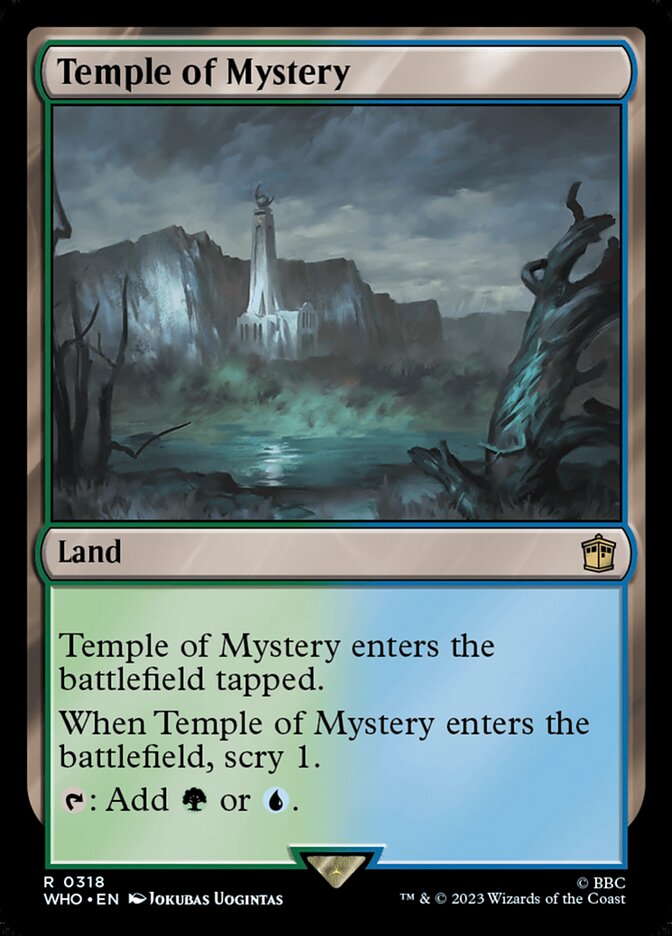 Temple of Mystery 318 (Universes Beyond: Doctor Who)  - Foil | Chromatic Games
