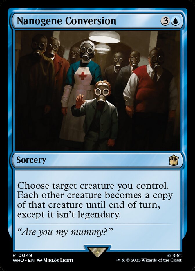 Nanogene Conversion 49/331 (Universes Beyond: Doctor Who)  - Foil | Chromatic Games
