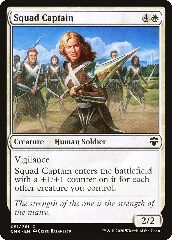 Squad Captain 51 (Commander Legends)  | Chromatic Games