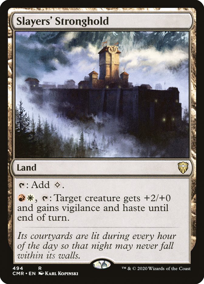 Slayers' Stronghold 494 (Commander Legends)  | Chromatic Games