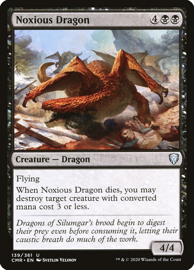 Noxious Dragon 139 (Commander Legends)  | Chromatic Games
