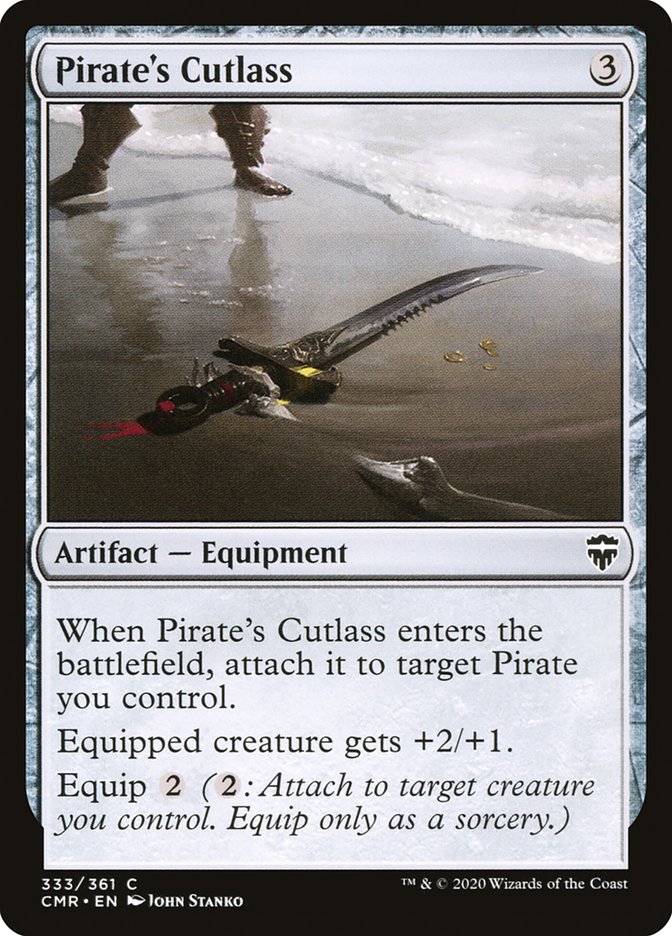 Pirate's Cutlass 333 (Commander Legends)  | Chromatic Games