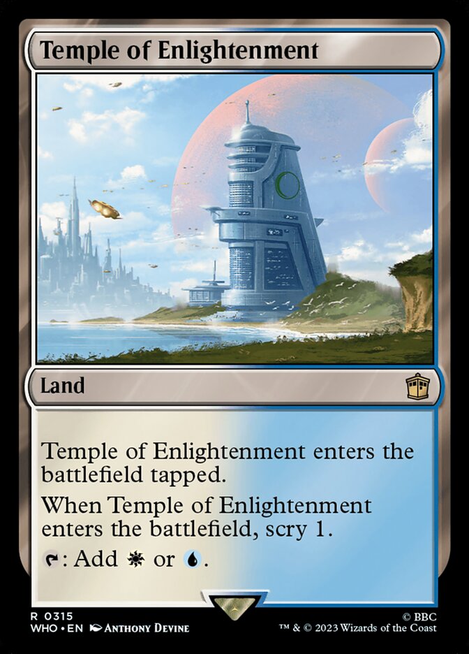 Temple of Enlightenment 315/331 (Universes Beyond: Doctor Who)  | Chromatic Games