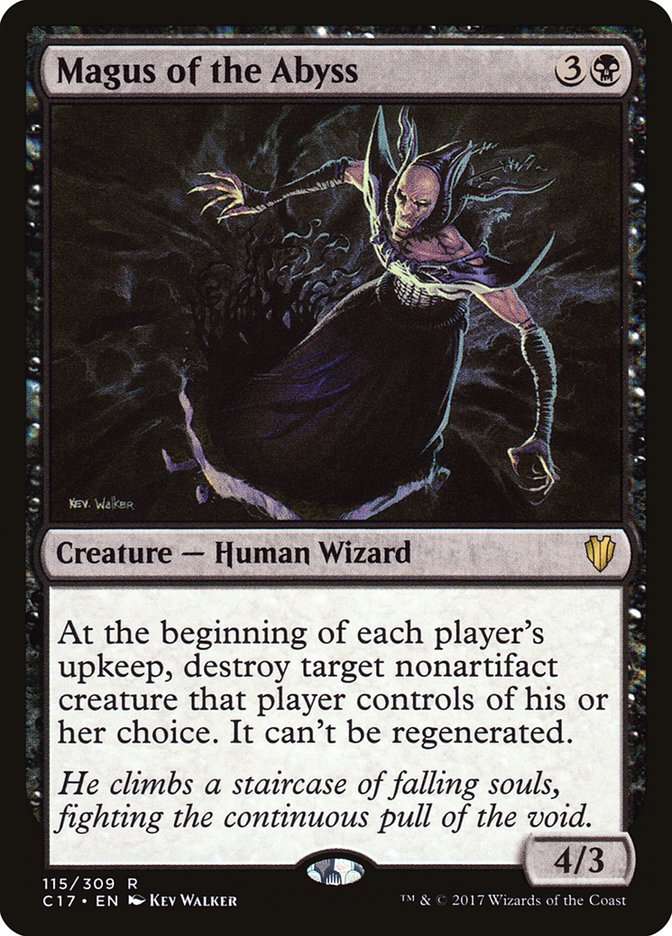 Magus of the Abyss 115/309 (Commander 2017)  | Chromatic Games