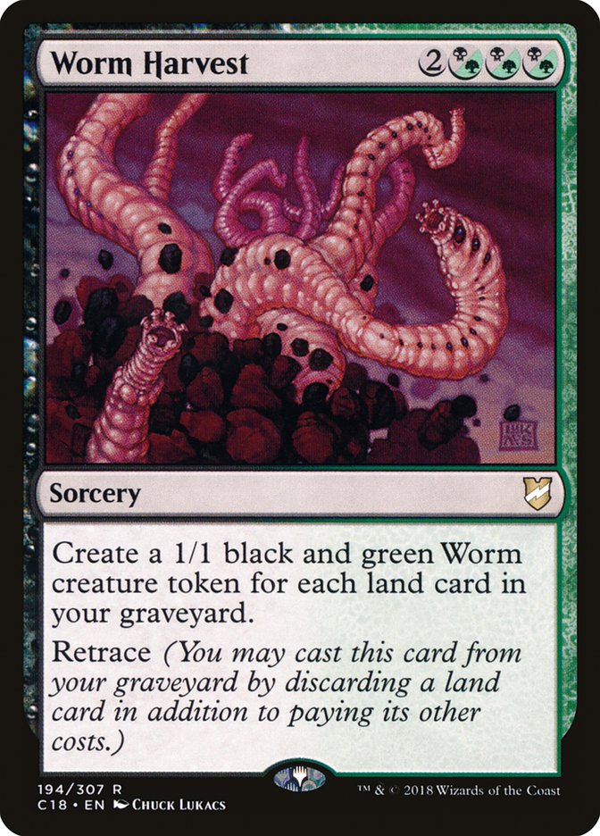 Worm Harvest 194/307 (Commander 2018)  | Chromatic Games