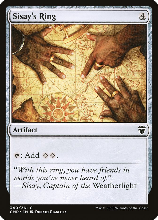 Sisay's Ring 340 (Commander Legends)  | Chromatic Games