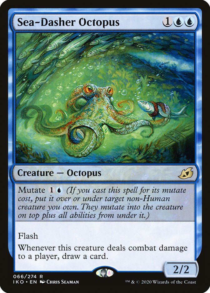 Sea-Dasher Octopus 66/274 (Ikoria: Lair of Behemoths)  | Chromatic Games