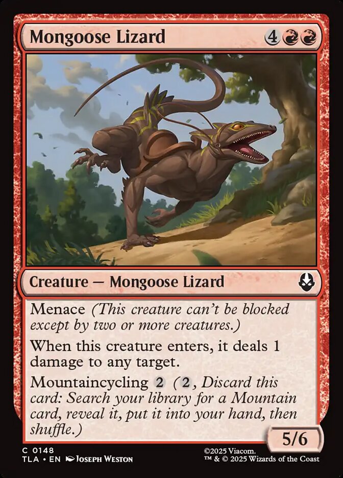 Mongoose Lizard 148/286 (Avatar: The Last Airbender)  | Chromatic Games