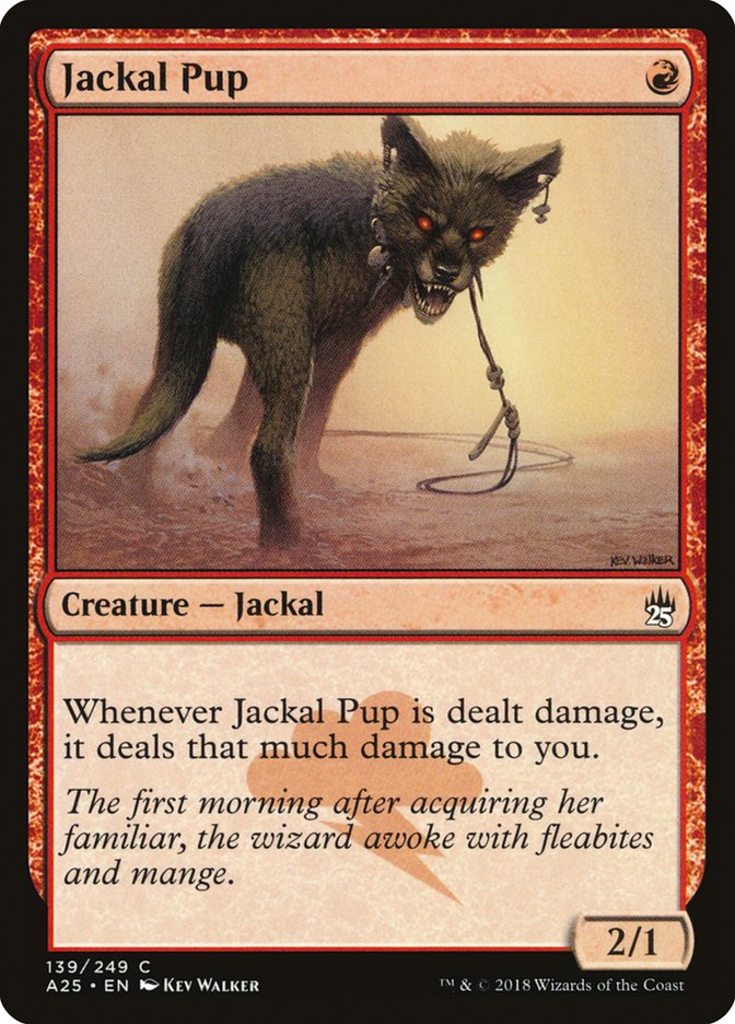 Jackal Pup 139/249 (Masters 25)  | Chromatic Games