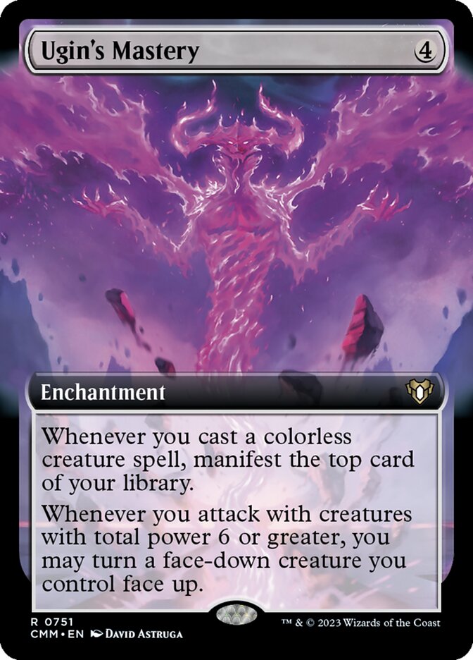 Ugin's Mastery 751/451 (Commander Masters)  - Extended Art Foil | Chromatic Games