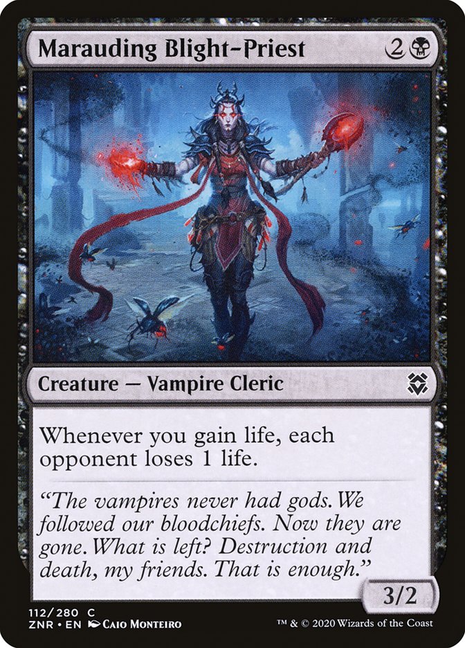 Marauding Blight-Priest 112/280 (Zendikar Rising)  | Chromatic Games