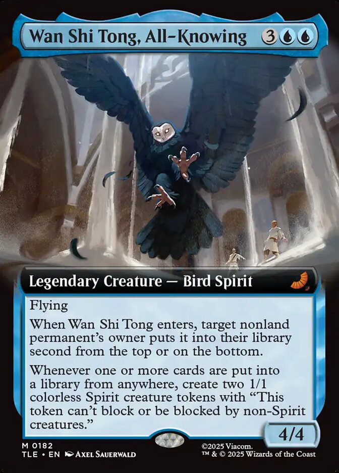 Wan Shi Tong, All-Knowing 182/317 (Avatar: The Last Airbender: Eternal-Legal)  - Extended Art Foil | Chromatic Games