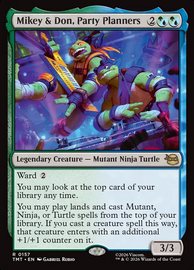 Mikey and Don, Party Planners 157 (Teenage Mutant Ninja Turtles)  | Chromatic Games