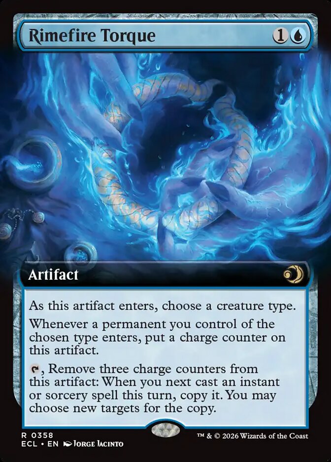 Rimefire Torque 358 (Lorwyn Eclipsed)  - Extended Art | Chromatic Games