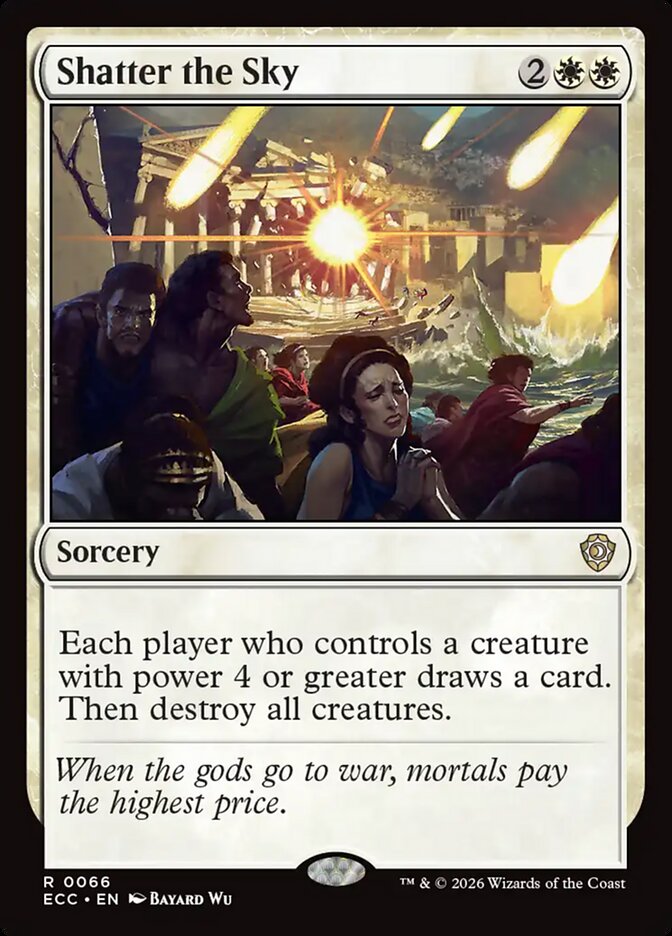 Shatter the Sky 66/176 (Commander: Lorwyn Eclipsed)  | Chromatic Games