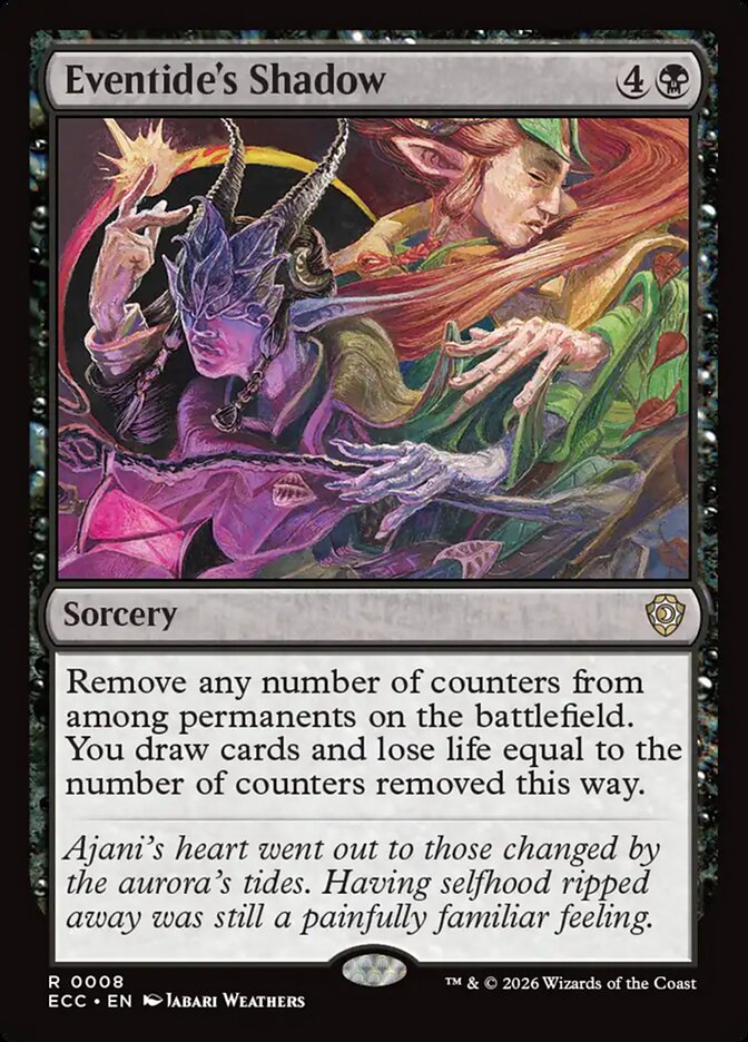 Eventide's Shadow 8/176 (Commander: Lorwyn Eclipsed)  | Chromatic Games